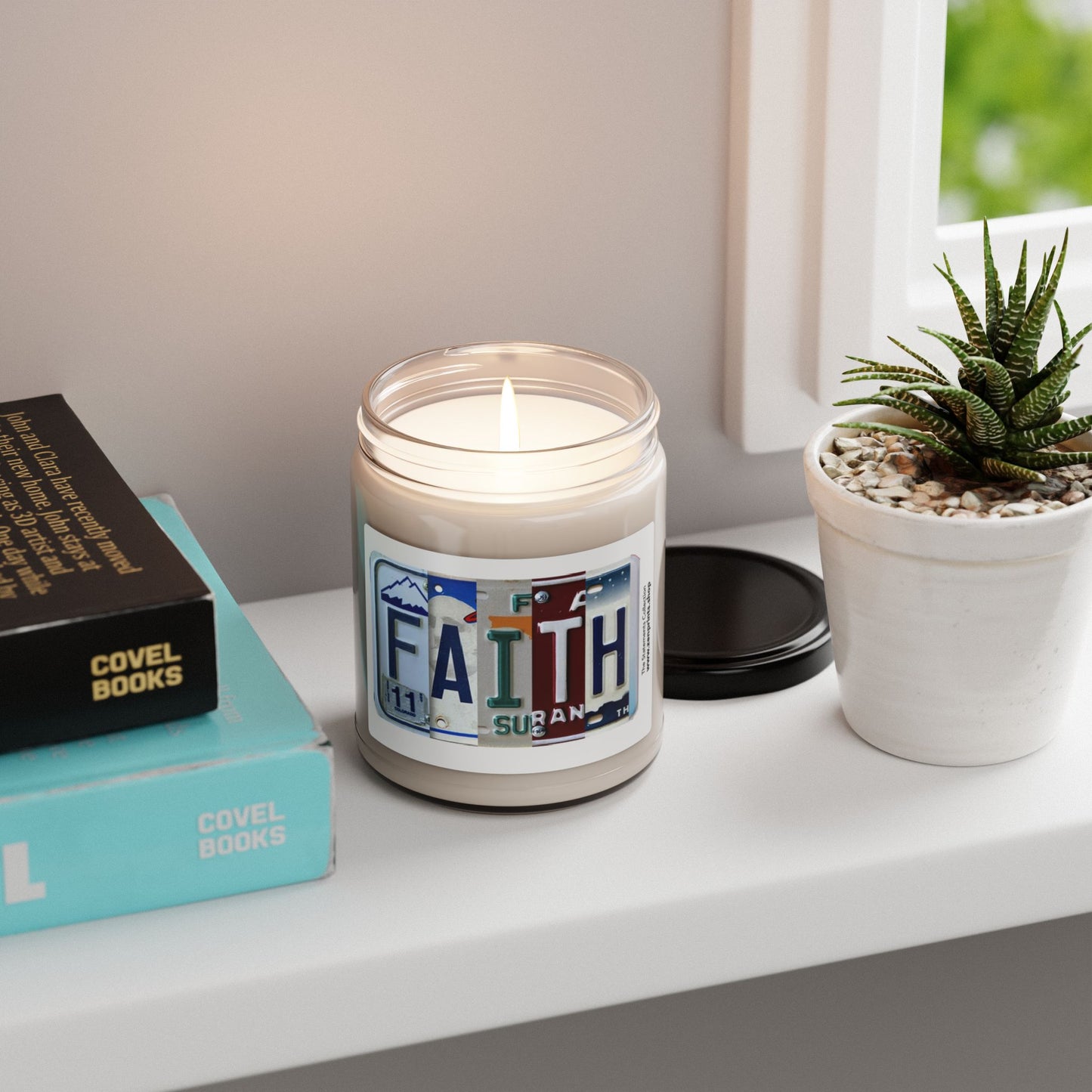 FAITH Scented Soy Candle, 9oz