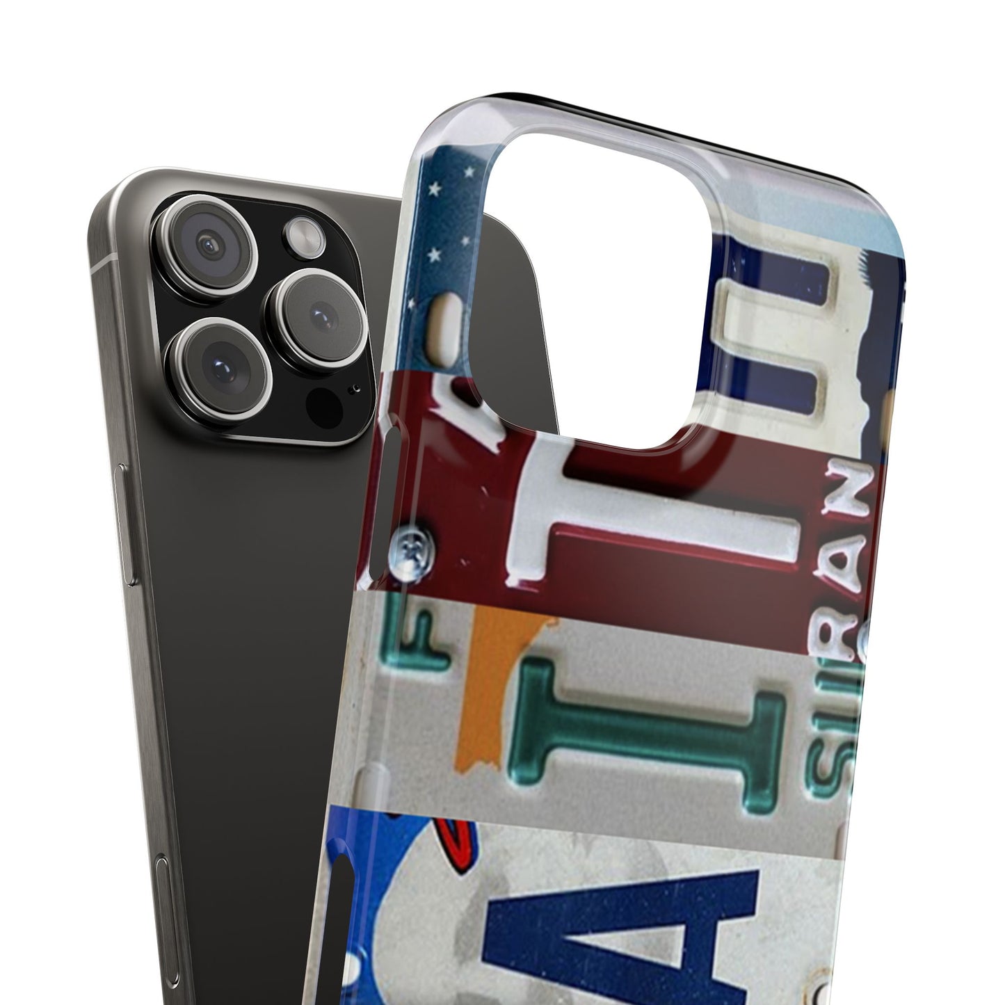 Uplifting "Faith" Slim Phone Cases - iPhone 14, 15 & 16 all versions!