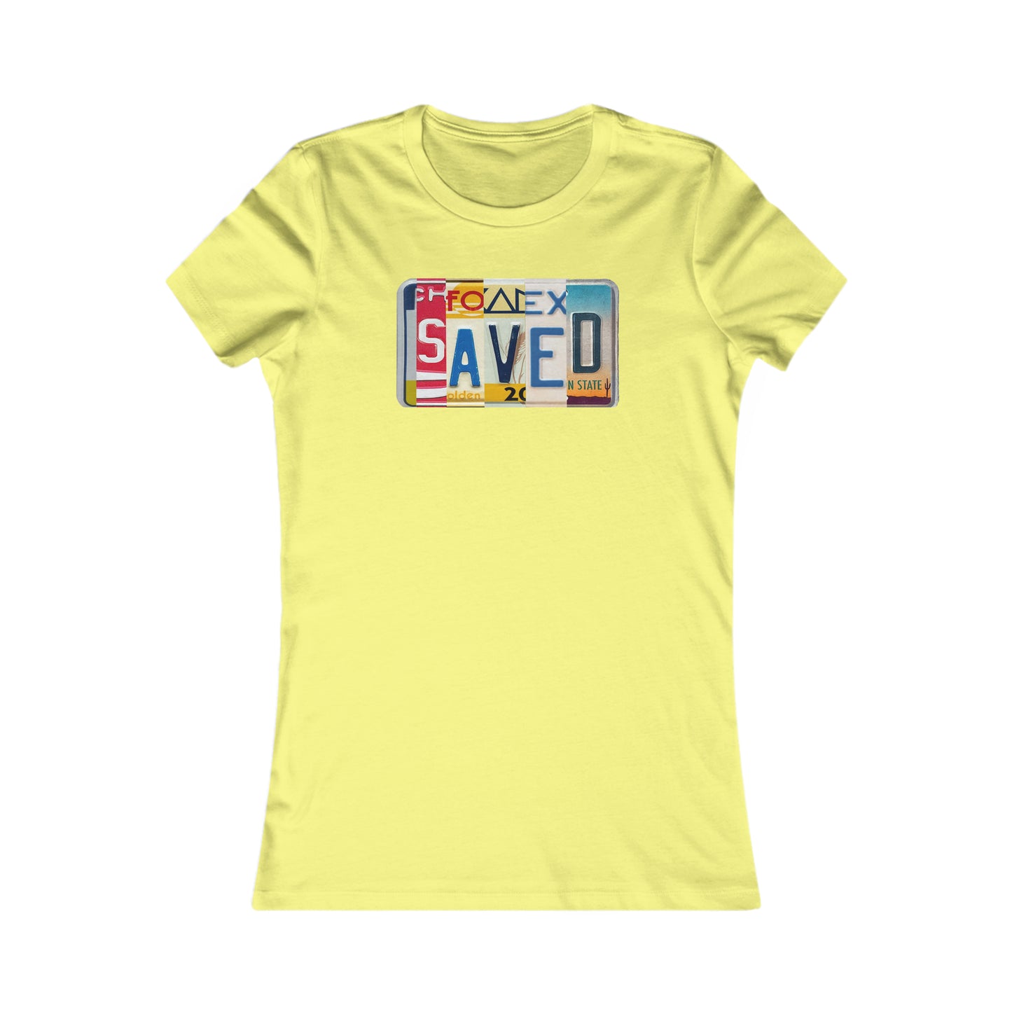 Inspirational 'SAVED' Bella and Canvas Women's Favorite Tee - Comfortable and Stylish Shirt