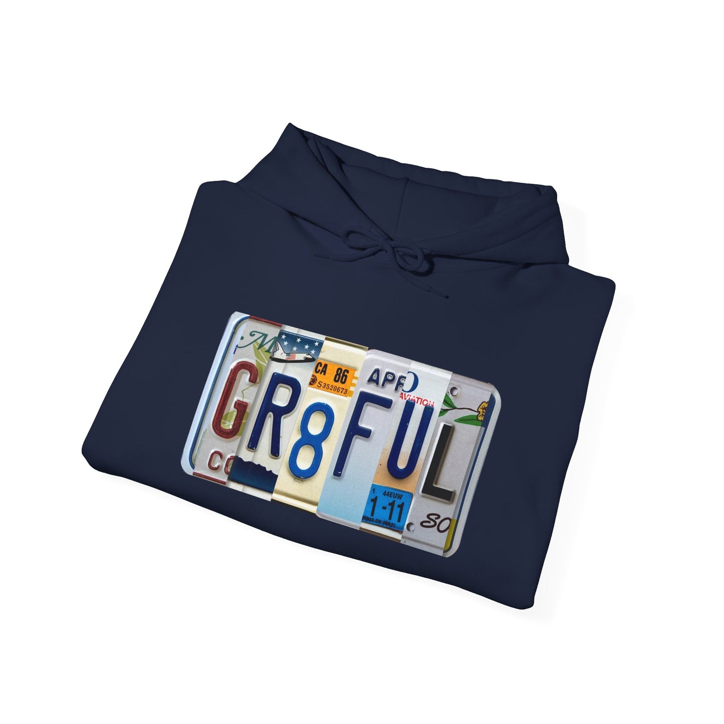 Inspirational "Gr8ful" - Unisex Heavy Blend™ Hooded Sweatshirt