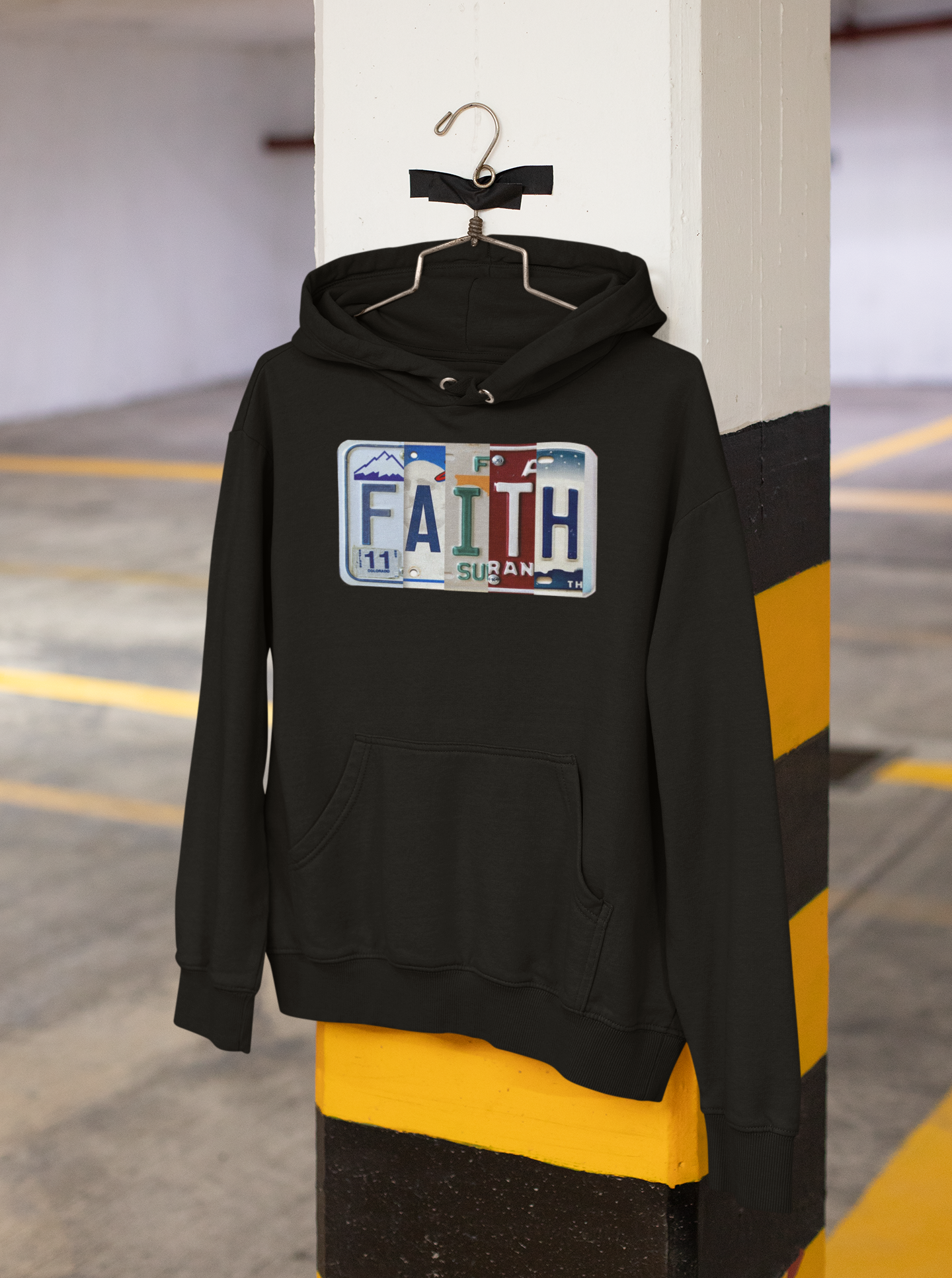 Inspirational "FAITH" - Unisex Heavy Blend™ Hooded Sweatshirt