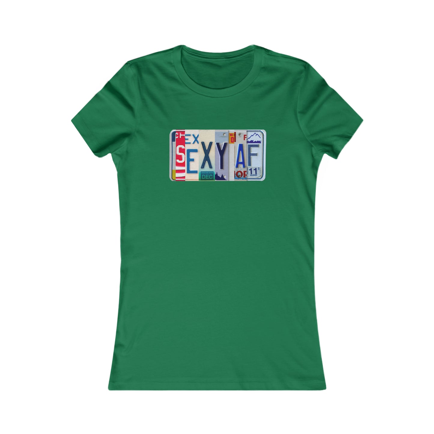 Bold 'Sexy AF' Bella and Canvas Women's Favorite Tee - Stylish and Confident