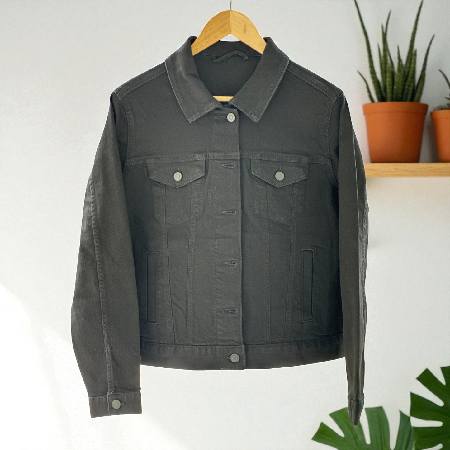 Flag Heart Denim Jacket – Heritage in Style