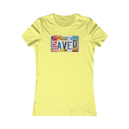 Inspirational 'Saved' Bella and Canvas Women's Favorite Tee - Comfortable and Stylish Shirt