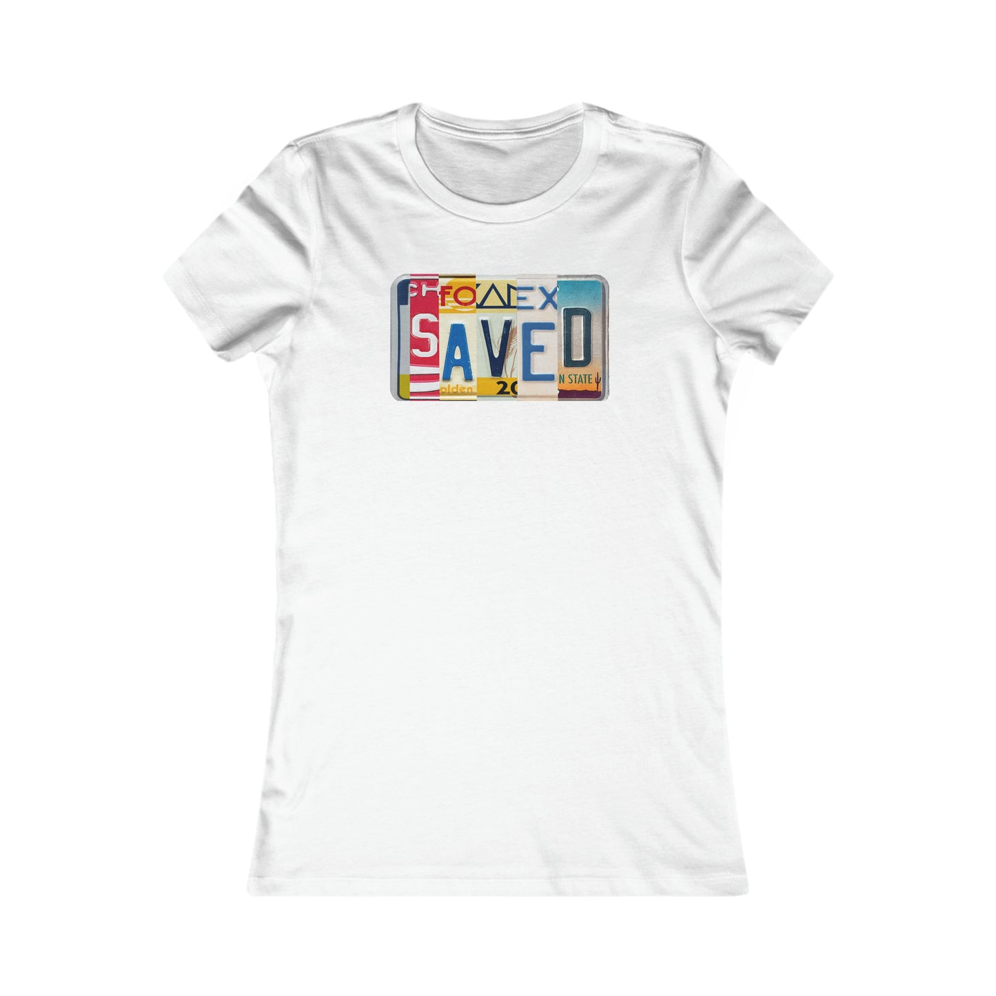 Inspirational 'Saved' Bella and Canvas Women's Favorite Tee - Comfortable and Stylish Shirt