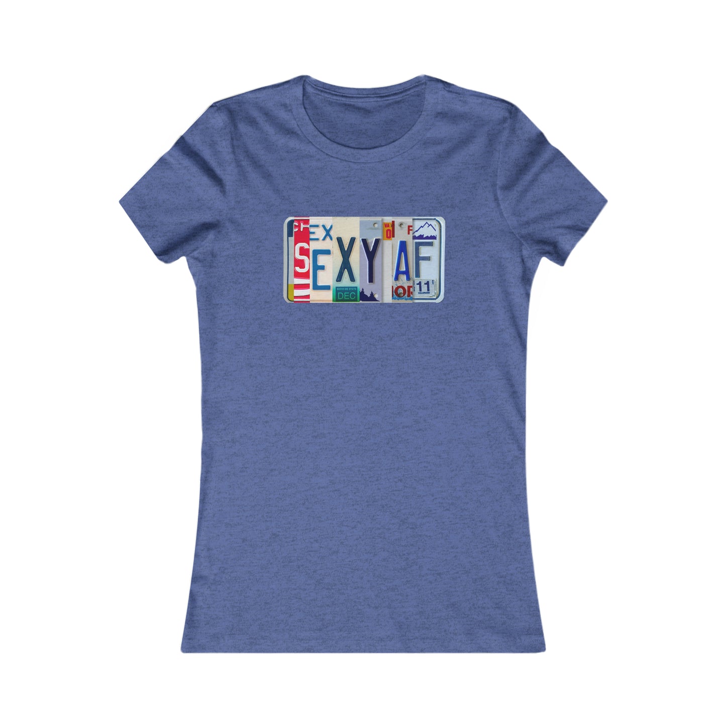 Bold 'Sexy AF' Bella and Canvas Women's Favorite Tee - Stylish and Confident