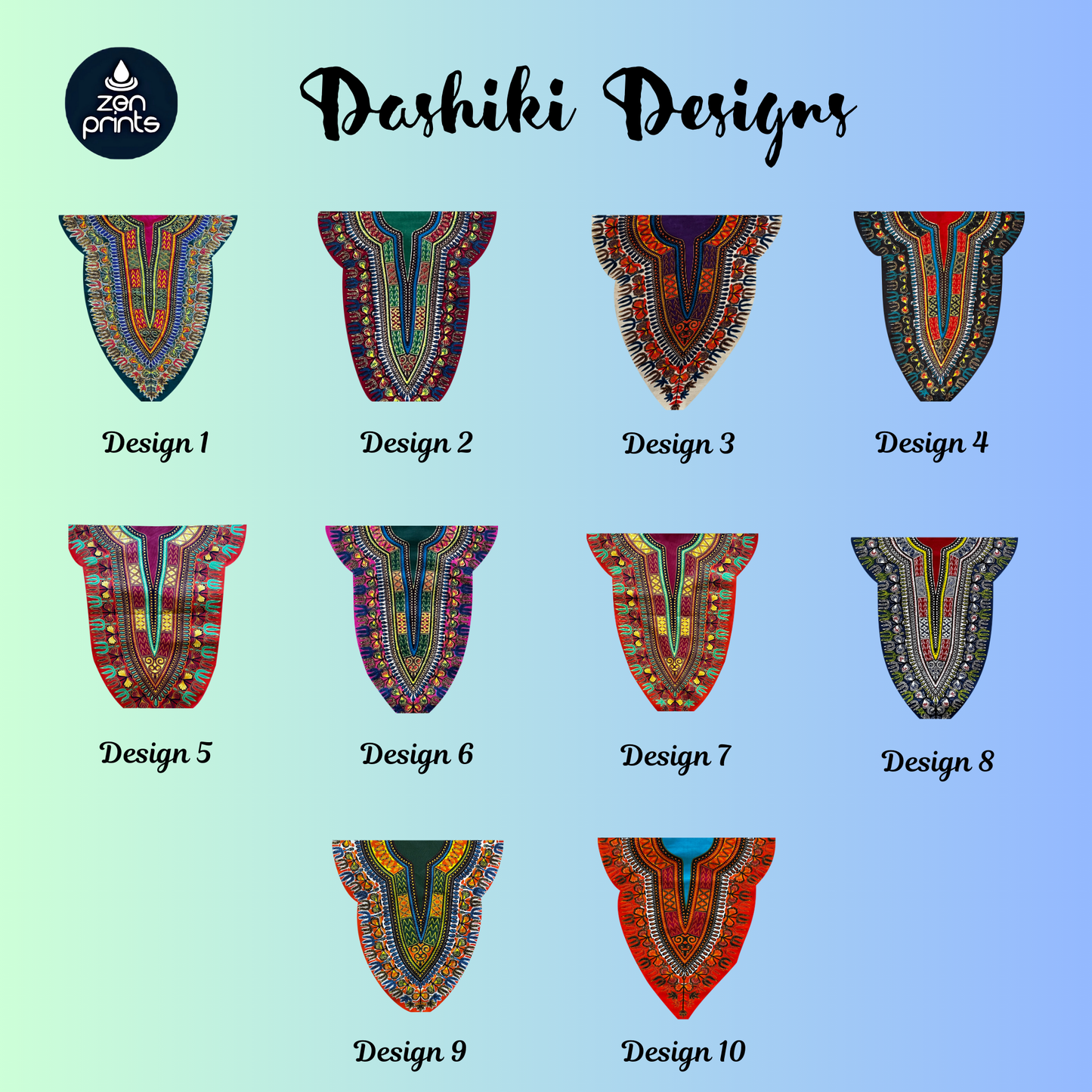 Dashiki Print Denim Jacket – Tradition Meets Style