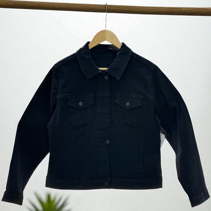 Flag Heart Denim Jacket – Heritage in Style