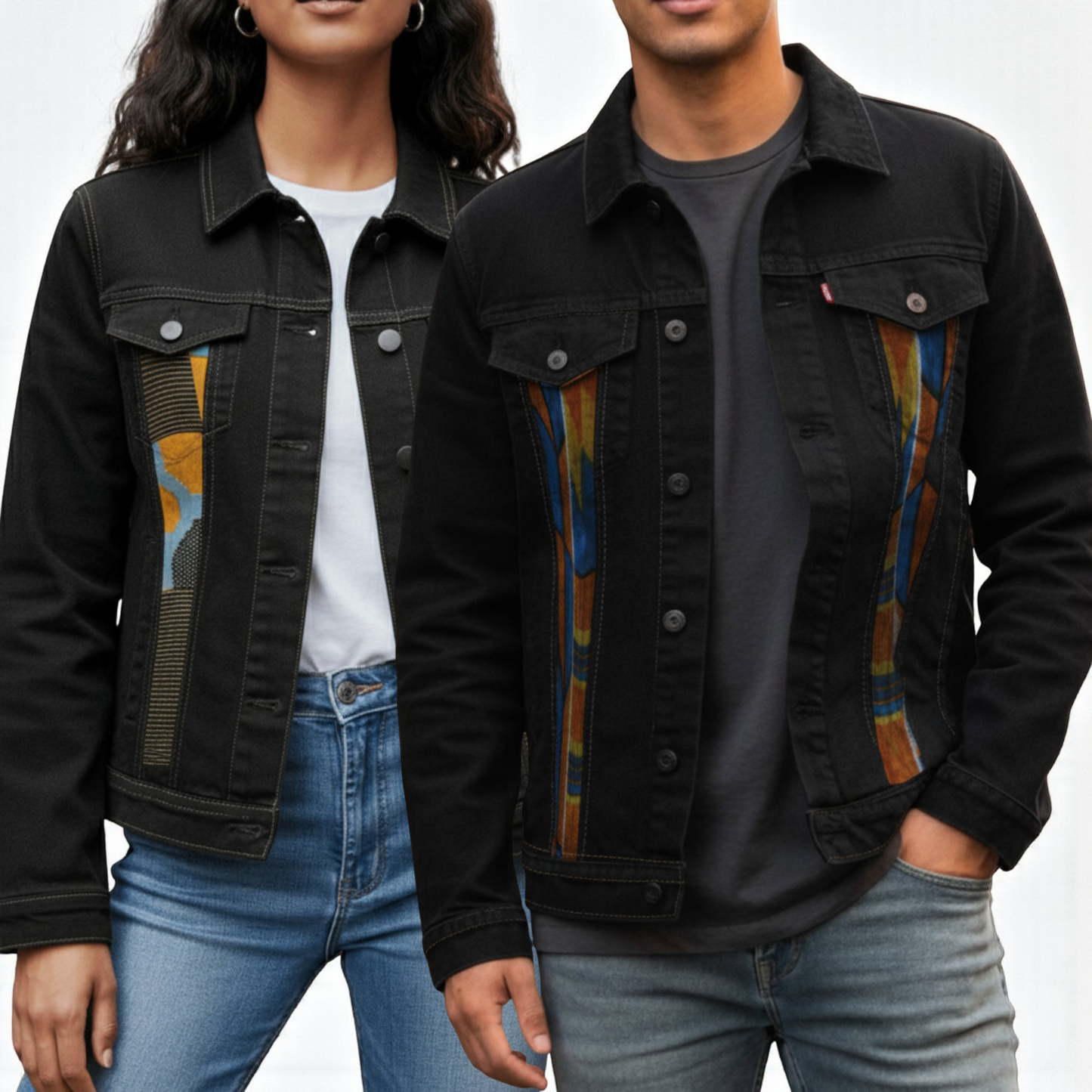 Kente Couple Bundle – 2 Jackets, One Story