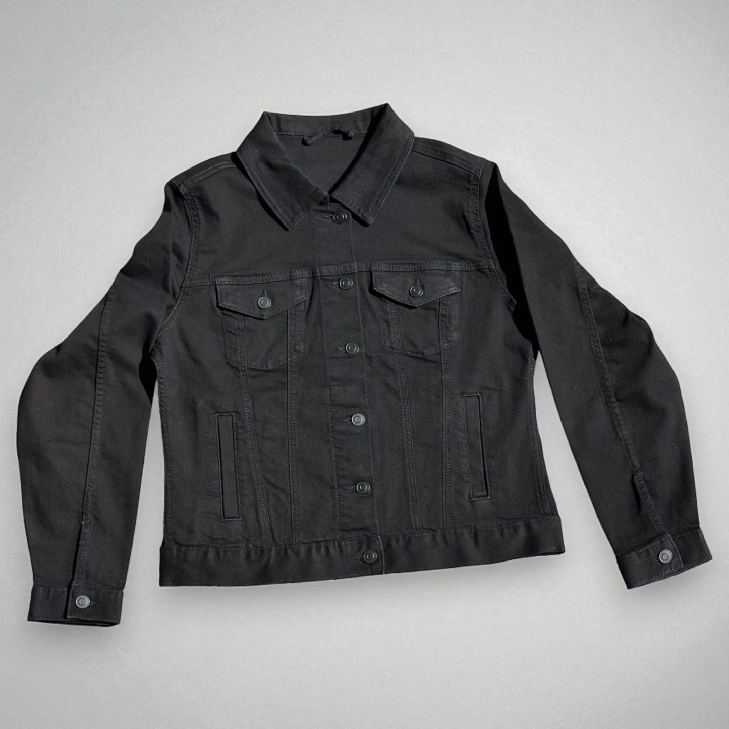 Flag Heart Denim Jacket – Heritage in Style
