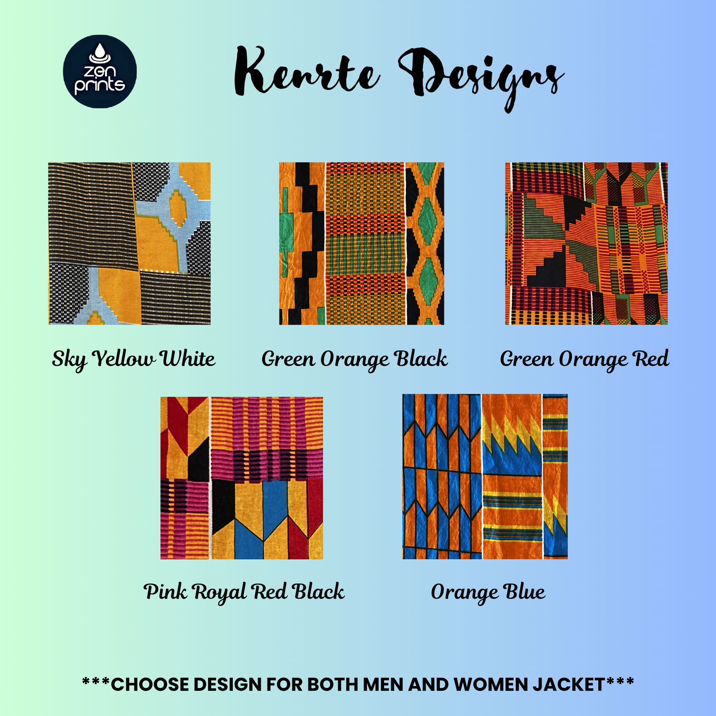 Kente Couple Bundle – 2 Jackets, One Story