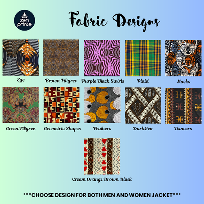 Kente Couple Bundle – 2 Jackets, One Story