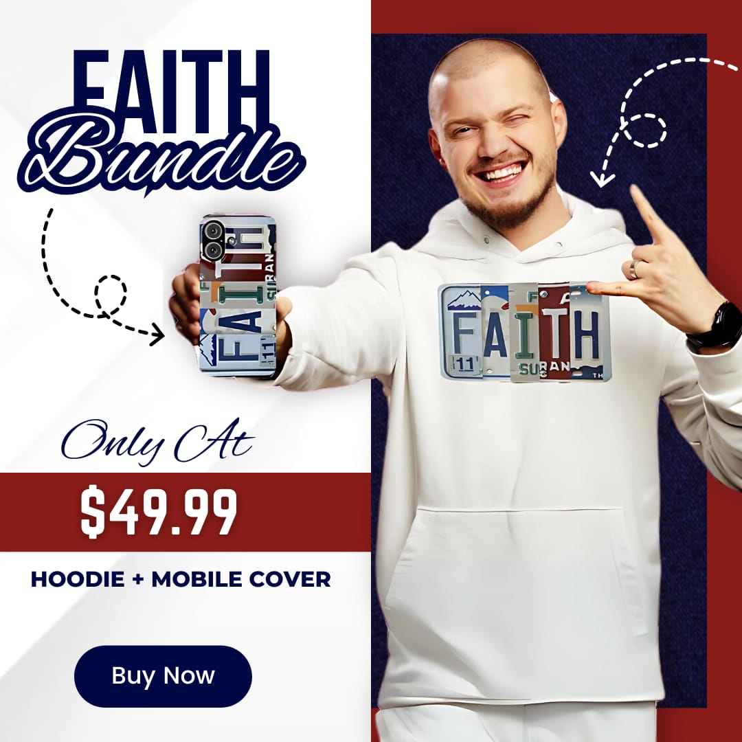 Faith Combo - Hoodie + Mobile Cover